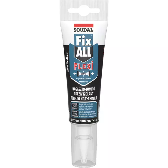 Soudal Fix All Flexi hibrid polimer tömítő-ragasztó, fehér, 125ml