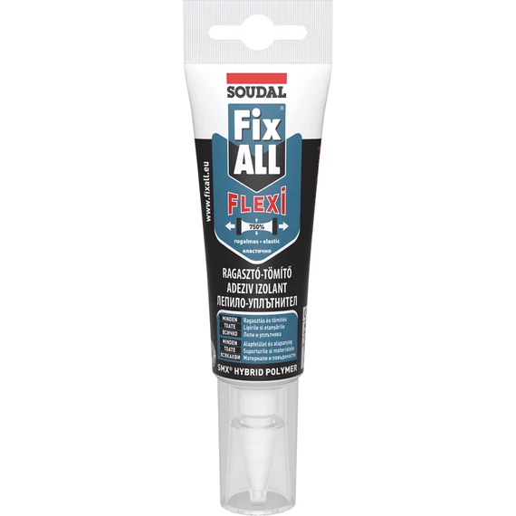 Soudal Fix All Flexi hibrid polimer tömítő-ragasztó, fehér, 125ml