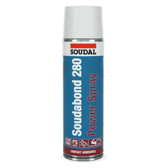 Soudal Soudabond 280 Power Spray kontaktragasztó, 500ml 