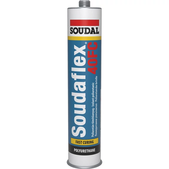 Soudal  Soudaflex 40FC PU tömítő-ragasztó, szürke, 300ml