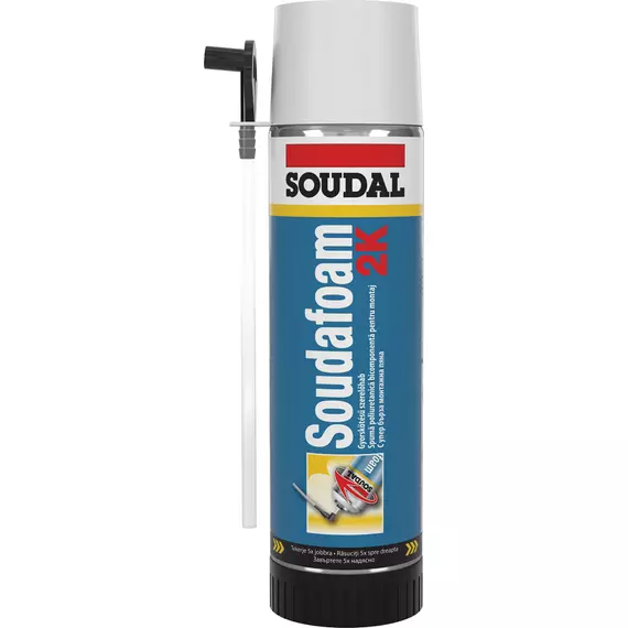 Soudal Soudafoam 2K kétkomponensű purhab, zárt cellás, B2, 400ml