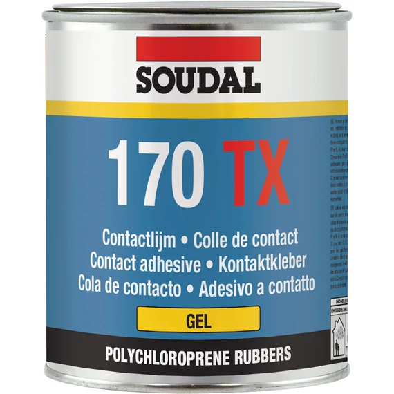 Soudal 170 TX kontaktragasztó, 750ml
