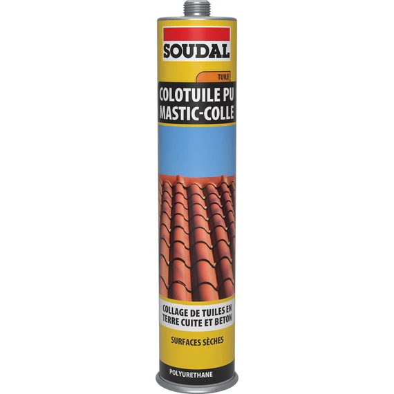 Soudal Colotuile PU tetőcserép ragasztó-tömítő, terrakotta, 310ml
