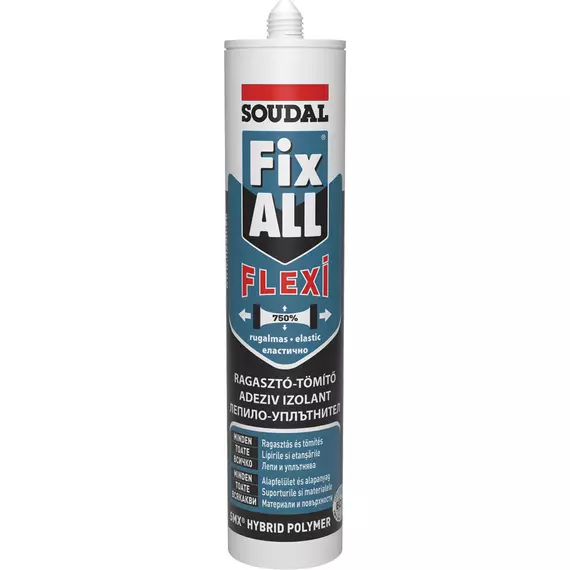 Soudal Fix All Flexi hibrid polimer tömítő-ragasztó, fehér, 290ml