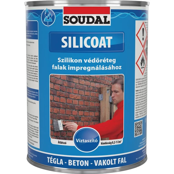 Soudal Silicoat víztaszító impregnálószer, 1l