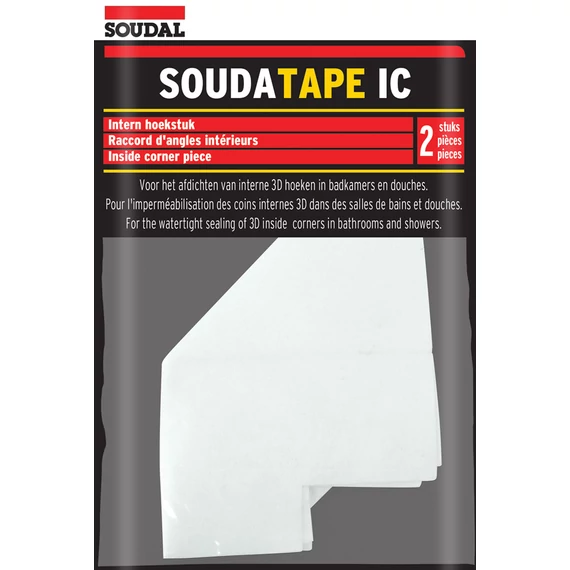 Soudal Soudatape IC tömítő szalag, vízszigeteléshez, belső sarok, 2db