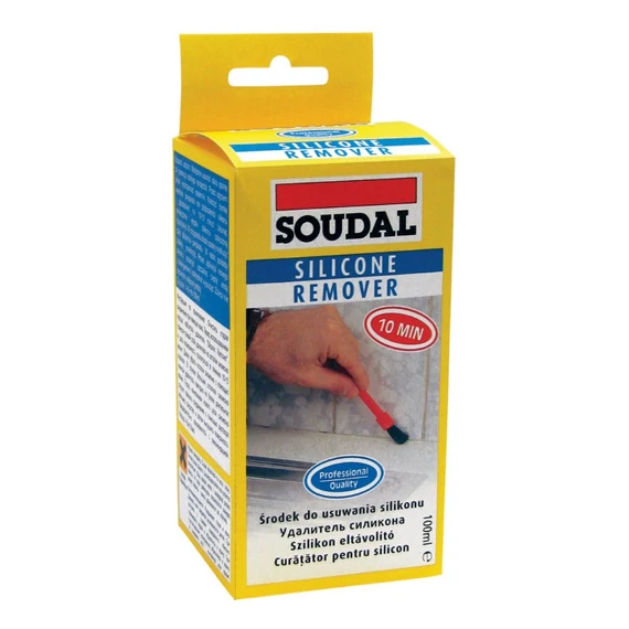 Soudal szilikon eltávolító, megkötött szilikonhoz, 100ml