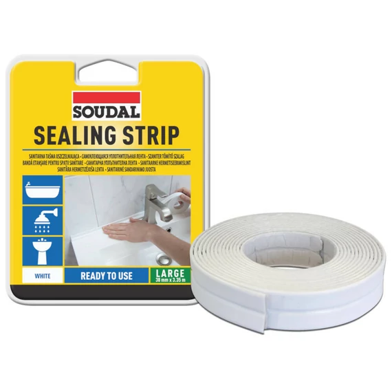 Soudal szaniter tömítőszalag, 38mm, 3.3m