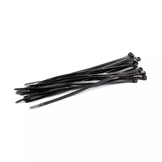Stalco gyorskötöző, kábelkötegelő, fekete, 2.5x150mm