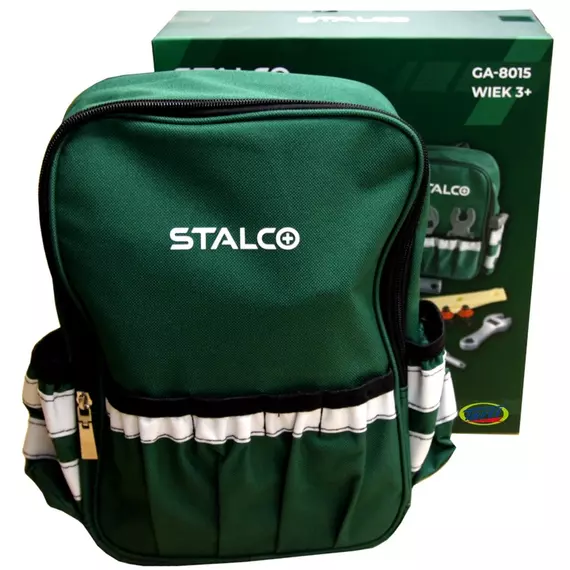 Stalco gyerek szerszámos hátizsák, 27 részes