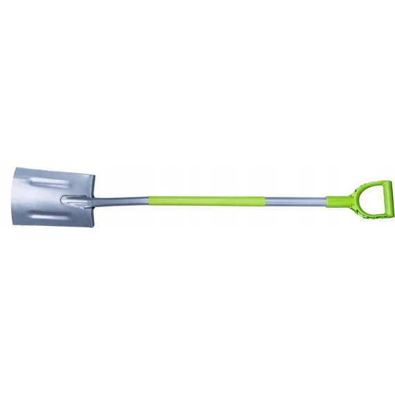 Stalco Garden egyenes ásó, fém nyéllel, ergonómikus markolattal, 19x130mm