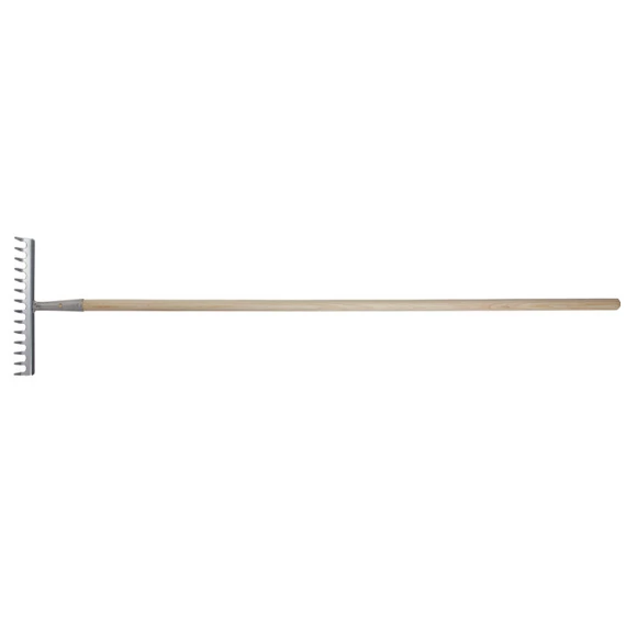 Stalco Garden gereblye fa nyéllel, 130cm, 10fog