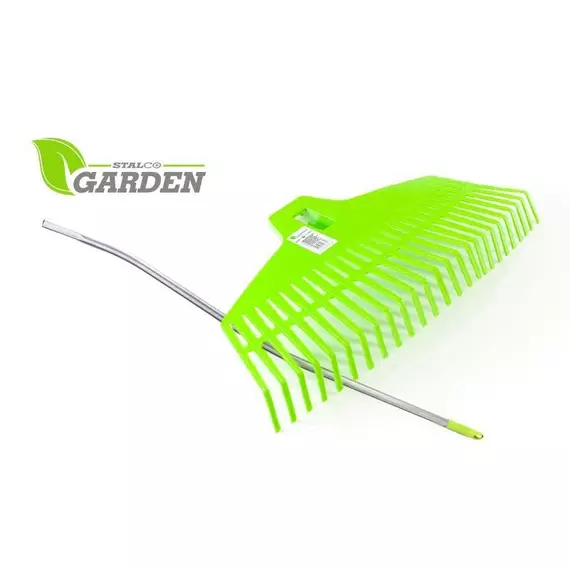 Stalco Garden lombseprű ergonomikus fém nyéllel, 25fog, 48cm