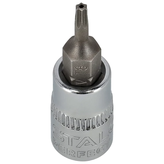Stalco kézi bit dugókulcsfej Torx, 1/4" TT45