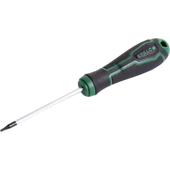 Stalco csavarhúzó, 2 komponensű nyéllel, Torx, T10x80mm