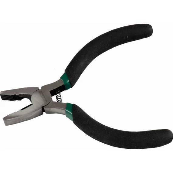 Stalco elektronikai kombinált fogó, 2 komponensű nyél, 115mm