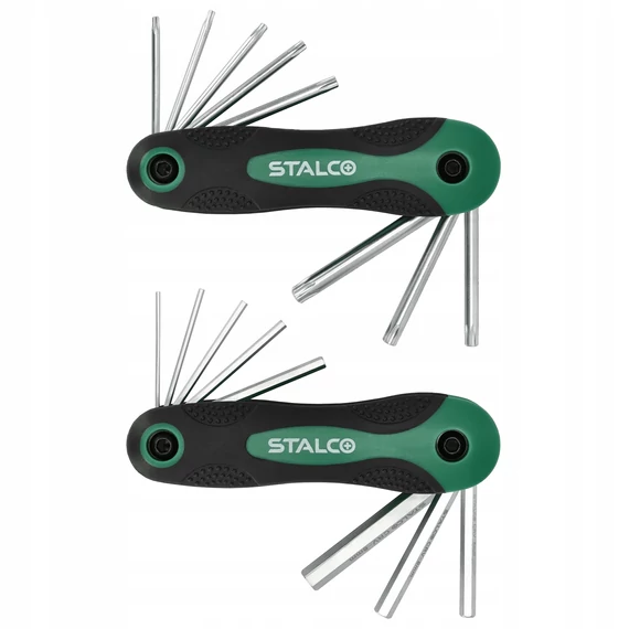 Stalco imbuszkulcs készlet, torx-hex, 16db-os