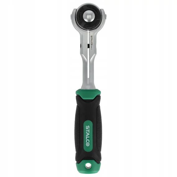 Stalco racsnis kulcs, 360°-os, 1/4&quot;, 155mm