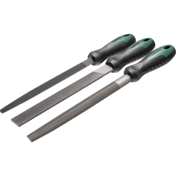 Stalco Premium fémreszelő készlet, 200mm, 3 részes