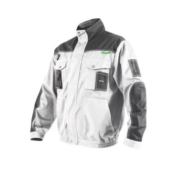 Stalco Premium Allround Line White munkakabát, fehér-szürke, S