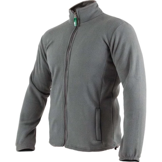 Stalco Barry férfi cipzáros polár pulóver, szürke,4 XL