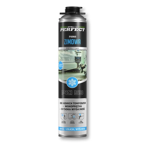 Stalco Perfect téli szigetelőhab, -40-+90 °C, 750ml