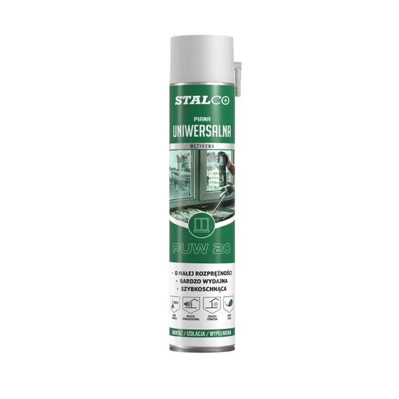 Stalco PUW 20 univerzális purhab, kézi, 750ml