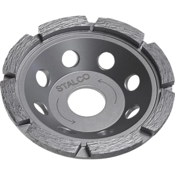Stalco gyémánt csiszolótárcsa, egy soros, 125x22.23mm