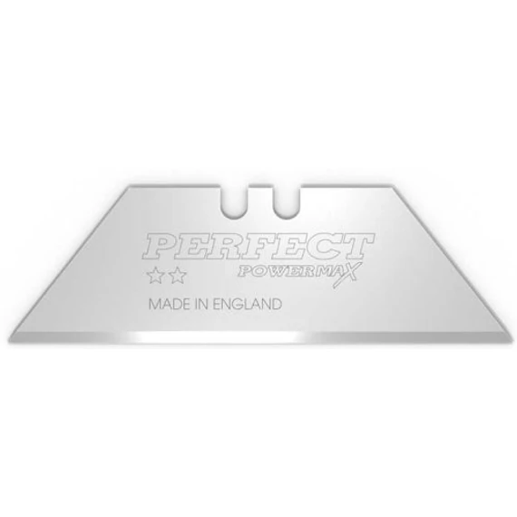 PowerMax trapéz penge, ezüst, 0.6x62mm, 10db