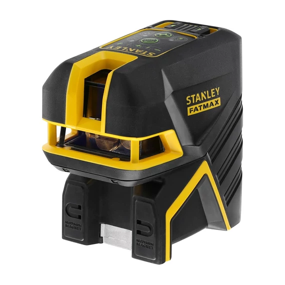 Stanley FatMax 2-pontos keresztsugaras Li-ion lézer, zöld