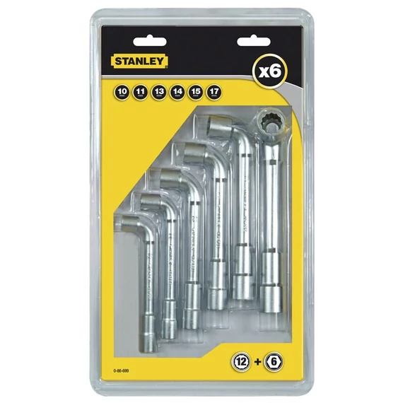 Stanley FatMax pipakulcs készlet 6x12 pontos, 6 részes