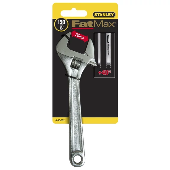 Stanley FatMax állítható villáskulcs, 150mm/6"