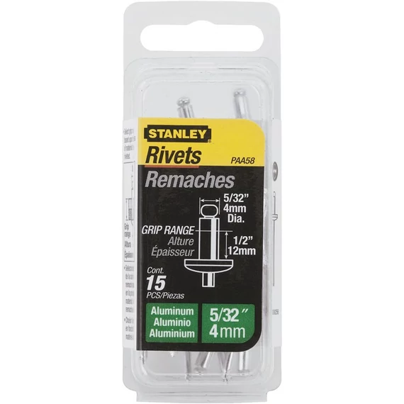 Stanley FatMax popszegecs 4x12mm, 15db