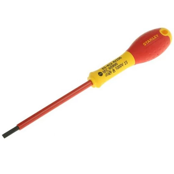 Stanley FatMax szigetelt lapos csavarhúzó 4x100mm