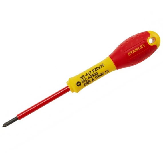 Stanley FatMax szigetelt pozidrive csavarhúzó PZ0x75mm