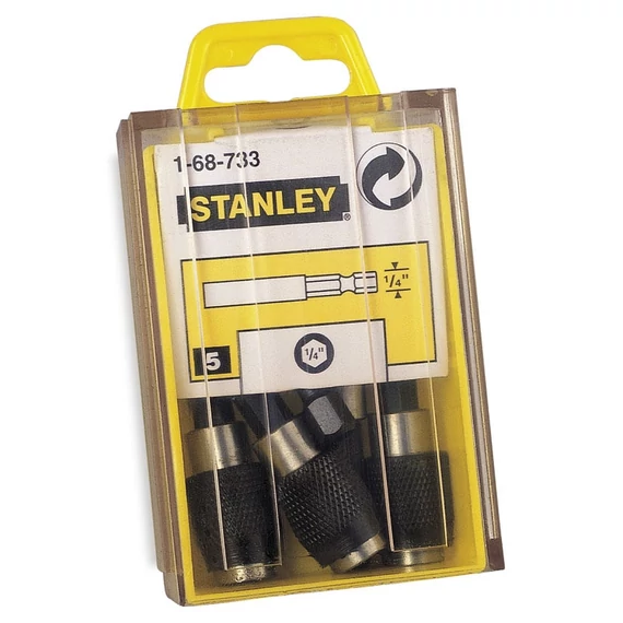 Stanley FatMax mágneses bittartó 1/4&quot;, 5 részes