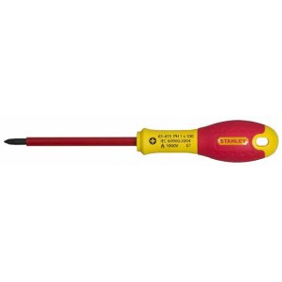Stanley 0-65-418 FatMax szigetelt csavarhúzó PZ1x100mm