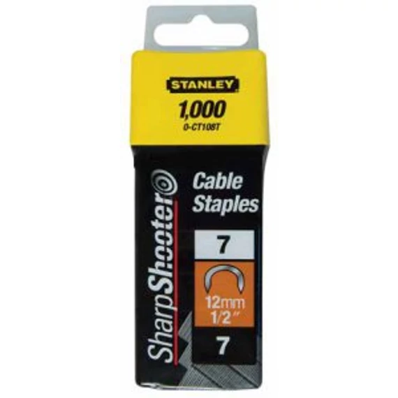 Stanley 1-CT108T Tűzőkapocs “C” kábelhez 12mm 1/2" 