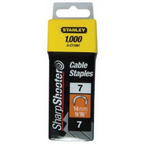 Stanley 1-CT109T Tűzőkapocs “C” kábelhez 14mm 9/16"