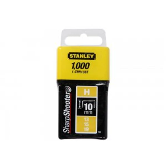 Stanley 1-TRR136T 10mm &quot;H&quot; kapocs 1000db