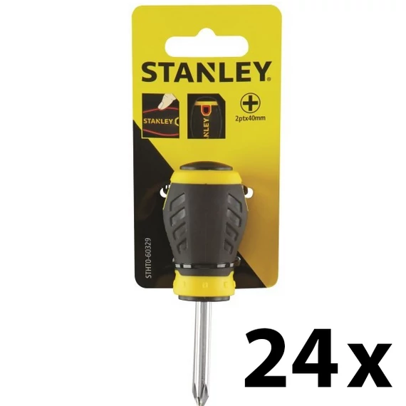 Stanley FatMax CushionGrip™ phillips marokcsavarhúzó PH2x30mm, 24db