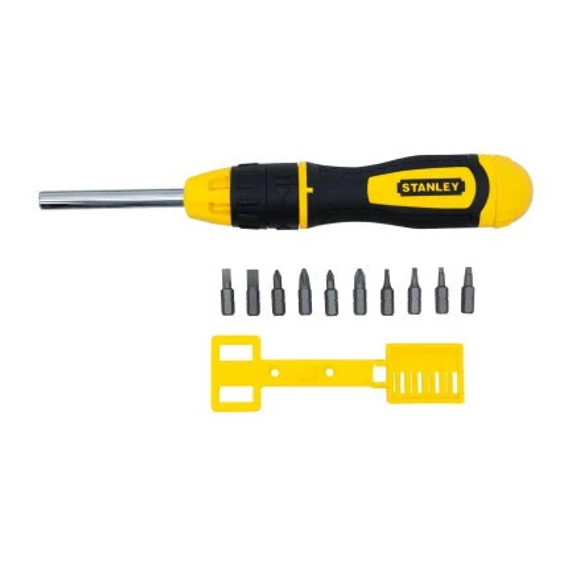 Stanley FatMax multibit racsnis csavarhúzó + 10db behajtóhegy