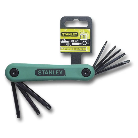 Stanley FatMax összecsukható torxkulcs készlet, 8 részes