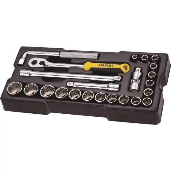 Stanley FatMax 1/2" dugókulcs készlet, 23 részes