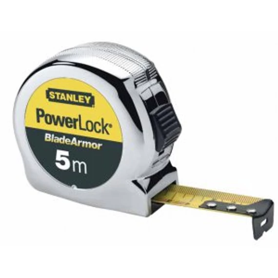 Stanley 0-33-514 PowerLock mérőszalag Bladearmor 5m×25mm