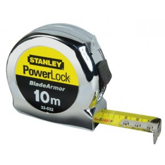 Stanley 0-33-532 PowerLock mérőszalag Bladearmor 10x19mm