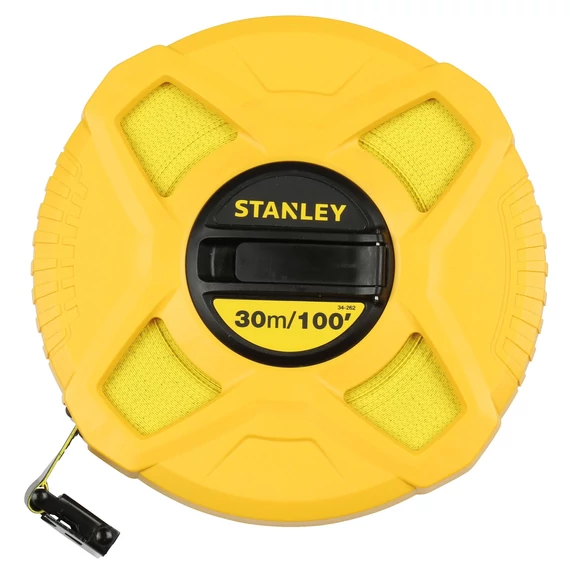 Stanley mérőszalag üvegszálas szalaggal, 30m