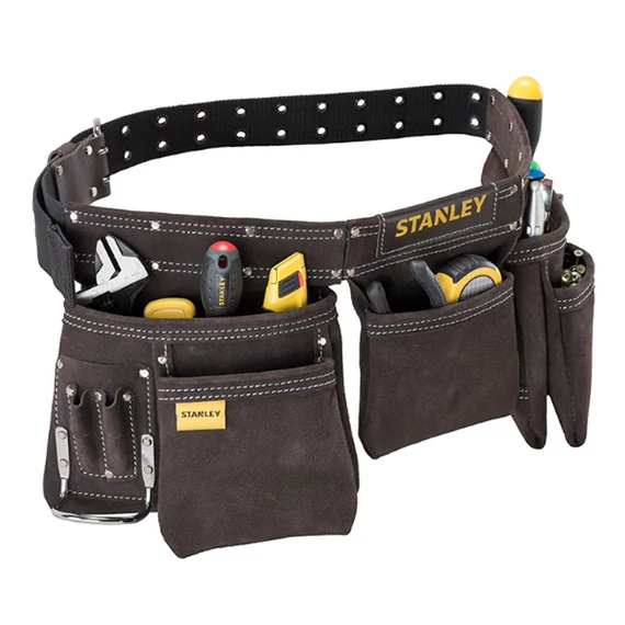 Stanley STST1-80113 szerszámos övtáska, bőr