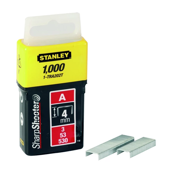 Stanley 4mm-es &quot;A&quot; kapocs 1000db