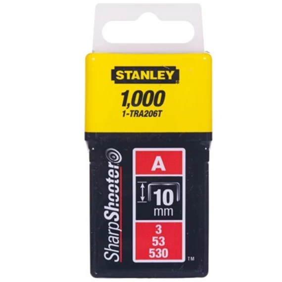 Stanley 10mm-es "A" kapocs 1000db